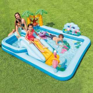 Aire de jeux enfants Louisiane 244 x 198 x 71 - Intex