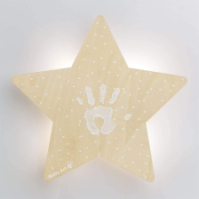 Applique Murale Collection en Bois avec Empreinte - Baby Art Applique Murale Collection en Bois avec Empreinte - Baby Art