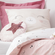 Parure de lit enfant chat 140 x 200 - Atmosphera For Kids Parure de lit enfant chat 140 x 200 - Atmosphera For Kids