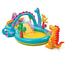 Aire de jeu aquatique gonflable Dinoland 333 x 229 x 112 - Intex Aire de jeu aquatique gonflable Dinoland 333 x 229 x 112 - Intex