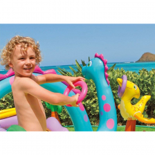 Aire de jeu aquatique gonflable Dinoland 333 x 229 x 112 - Intex Aire de jeu aquatique gonflable Dinoland 333 x 229 x 112 - Intex