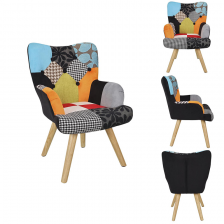 Fauteuil Helsinki Patchwork enfant - Home Deco Kids Fauteuil Helsinki Patchwork enfant - Home Deco Kids