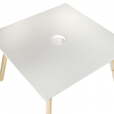 Table avec pot a crayons Gribouille - Home Deco Kids Table avec pot a crayons Gribouille - Home Deco Kids