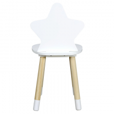 Chaise enfant étoile Blanche - Home Deco Kids Chaise enfant étoile Blanche - Home Deco Kids