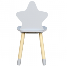 Chaise enfant étoile Gris - Home Deco Kids Chaise enfant étoile Gris - Home Deco Kids