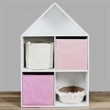 Rangement maison 4 cases Paul Blanc - Home Deco Kids Rangement maison 4 cases Paul Blanc - Home Deco Kids
