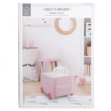 Chariot de rangement fille Home Deco Kids Chariot de rangement fille Home Deco Kids