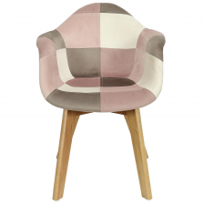 Fauteuil Patchwork Enfant Leonie Rose - Home Deco Kids Fauteuil Patchwork Enfant Leonie Rose - Home Deco Kids