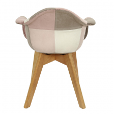 Fauteuil Patchwork Enfant Leonie Rose - Home Deco Kids Fauteuil Patchwork Enfant Leonie Rose - Home Deco Kids
