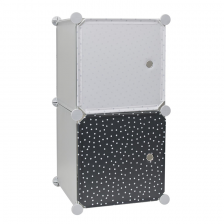 Rangement modulable 2 cubes - Home Deco Kids Rangement modulable 2 cubes - Home Deco Kids