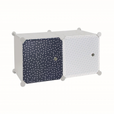 Rangement modulable 2 cubes - Home Deco Kids Rangement modulable 2 cubes - Home Deco Kids