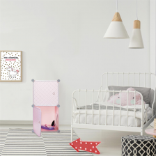 Rangement modulable 2 cubes - Home Deco Kids Rangement modulable 2 cubes - Home Deco Kids