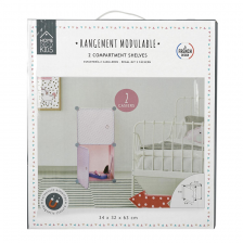 Rangement modulable 2 cubes - Home Deco Kids Rangement modulable 2 cubes - Home Deco Kids
