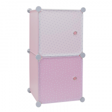 Rangement modulable 2 cubes - Home Deco Kids Rangement modulable 2 cubes - Home Deco Kids