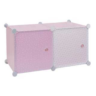 Rangement modulable 2 cubes - Home Deco Kids