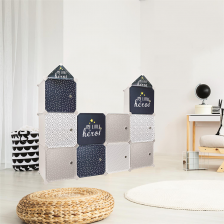 Rangement modulable 6 cubes garçon - Home Deco Kids Rangement modulable 6 cubes garçon - Home Deco Kids