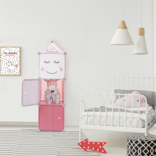 Rangement modulable 3 cubes fille - Home Deco Kids Rangement modulable 3 cubes fille - Home Deco Kids
