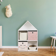 Meuble Maison avec 2 cubes de rangement fille - Home Deco Kids Meuble Maison avec 2 cubes de rangement fille - Home Deco Kids