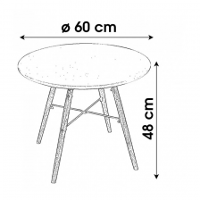 Table blanche pour enfant - Atmosphera For Kids Table blanche pour enfant - Atmosphera For Kids