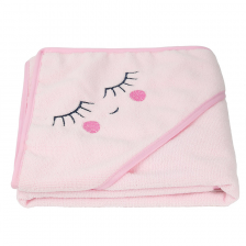 Cape de bain bébé rose - Tom & Zoé Cape de bain bébé rose - Tom & Zoé