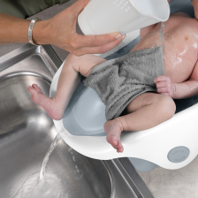 Transat de bain bébé Gris - Summer Infant Transat de bain bébé Gris - Summer Infant