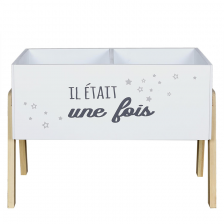 Bac à livres enfant Il était une fois Blanc - Home Deco Kids Bac à livres enfant Il était une fois Blanc - Home Deco Kids