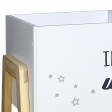 Bac à livres enfant Il était une fois Blanc - Home Deco Kids Bac à livres enfant Il était une fois Blanc - Home Deco Kids
