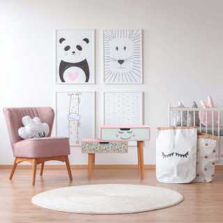 Chevet enfant en bois Liberty Rose Home Deco Kids