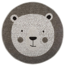Tapis enfant animal Gris - Atmosphera For Kids Tapis enfant animal Gris - Atmosphera For Kids