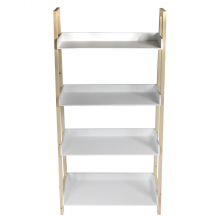 Etagère 4 Niveaux Bois 117cm Blanc - Home Deco Kids Etagère 4 Niveaux Bois 117cm Blanc - Home Deco Kids