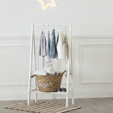 Portant à vêtement Simple Blanc - Atmosphera For Kids Portant à vêtement Simple Blanc - Atmosphera For Kids