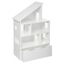 Maison avec coffre de rangement sur roulettes - Atmosphera For Kids Maison avec coffre de rangement sur roulettes - Atmosphera For Kids