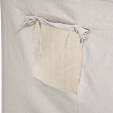 Maison en pin et toile Beige - Atmosphera For Kids Maison en pin et toile Beige - Atmosphera For Kids
