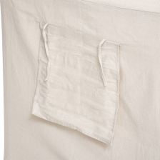 Maison en pin et toile Beige - Atmosphera For Kids Maison en pin et toile Beige - Atmosphera For Kids