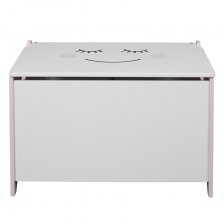 Coffre à jouets Moon Blanc - Home Deco Kids Coffre à jouets Moon Blanc - Home Deco Kids
