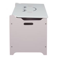 Coffre à jouets Moon Blanc - Home Deco Kids Coffre à jouets Moon Blanc - Home Deco Kids