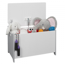 Coffre à jouets enfant Gris - Home Deco Kids Coffre à jouets enfant Gris - Home Deco Kids