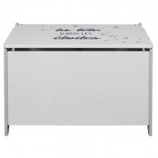 Coffre à jouets enfant Gris - Home Deco Kids Coffre à jouets enfant Gris - Home Deco Kids
