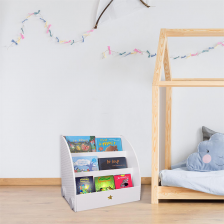 Bibliothèque enfant Maeva Blanche - Home Deco Kids Bibliothèque enfant Maeva Blanche - Home Deco Kids