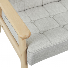 Canapé enfant timeo Gris - Home Deco Kids Canapé enfant timeo Gris - Home Deco Kids