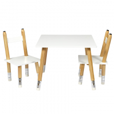 Table enfant avec 2 chaises crayon - Home Deco Kids Table enfant avec 2 chaises crayon - Home Deco Kids