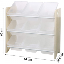 Meuble De Rangements Avec 9 Casiers - Atmosphera For Kids Meuble De Rangements Avec 9 Casiers - Atmosphera For Kids