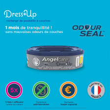Lot de 12 recharges octogonales Dress Up Angelcare Lot de 12 recharges octogonales Dress Up Angelcare
