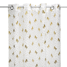 Voilage Enfant Licorne Blanc 140x250 - Atmosphera For Kids Voilage Enfant Licorne Blanc 140x250 - Atmosphera For Kids