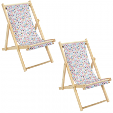 Lot de 2 chaises Pliantes Enfant Liberty - Home Deco Kids Lot de 2 chaises Pliantes Enfant Liberty - Home Deco Kids