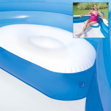 Piscine gonflable 4 sièges 229x229x66 - Intex Piscine gonflable 4 sièges 229x229x66 - Intex