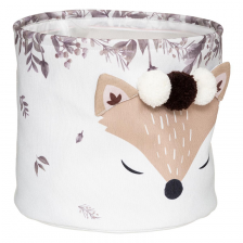 Lot de 2 bacs de rangement Renard - Atmosphera For Kids Lot de 2 bacs de rangement Renard - Atmosphera For Kids
