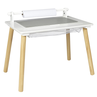 Bureau école maternelle 2 en 1 Compatible Brique - Home Deco Kids