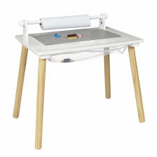 Bureau école maternelle 2 en 1 Compatible Brique - Home Deco Kids Bureau école maternelle 2 en 1 Compatible Brique - Home Deco Kids