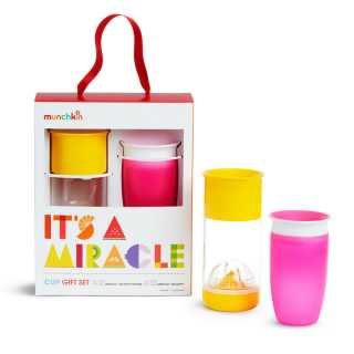 Coffret Tasse Miracle Rose/Jaune § Munchkin